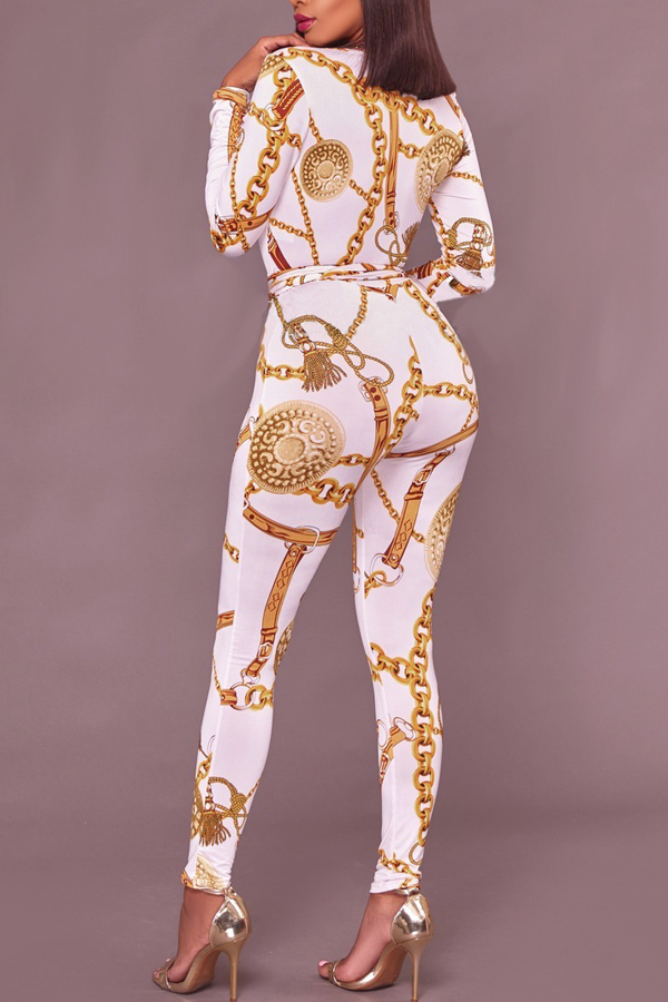 Polyester Print Regular JumpsuitsLW Fashion Online For Women