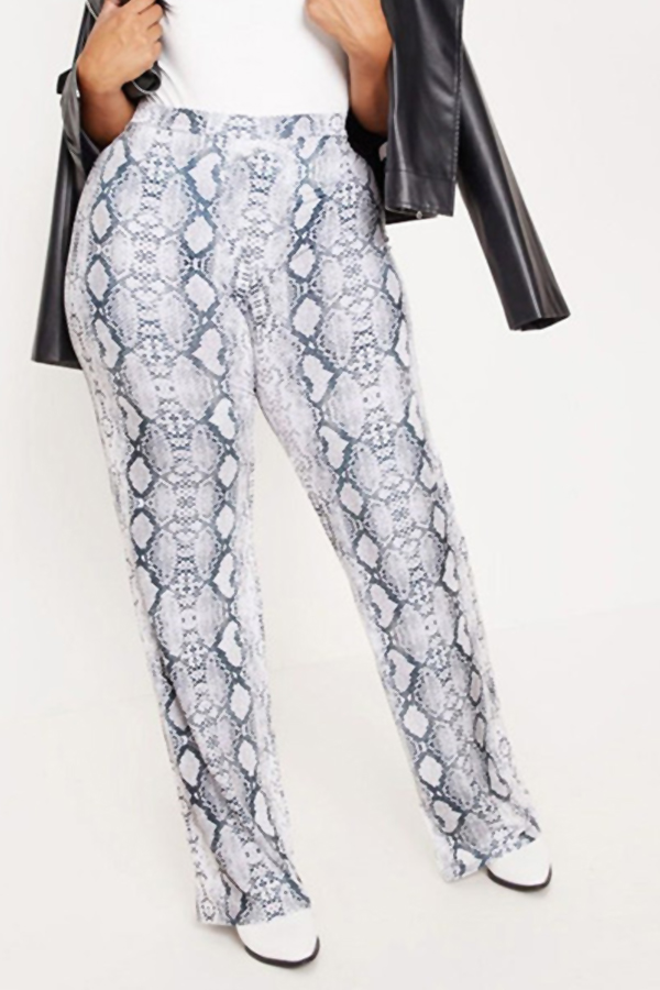 women's snakeskin pants