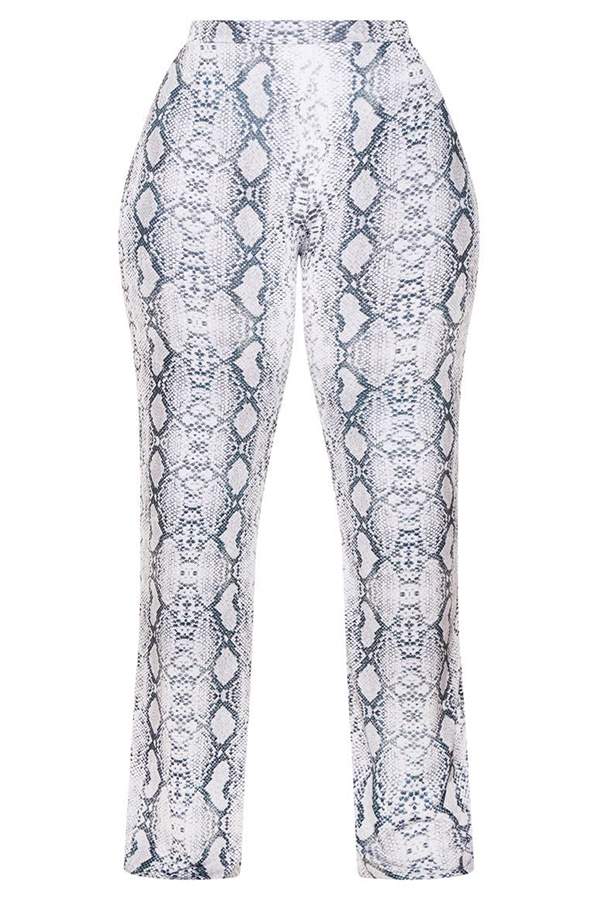 women's snakeskin pants