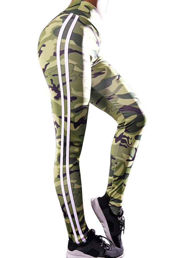 camo print pants womens