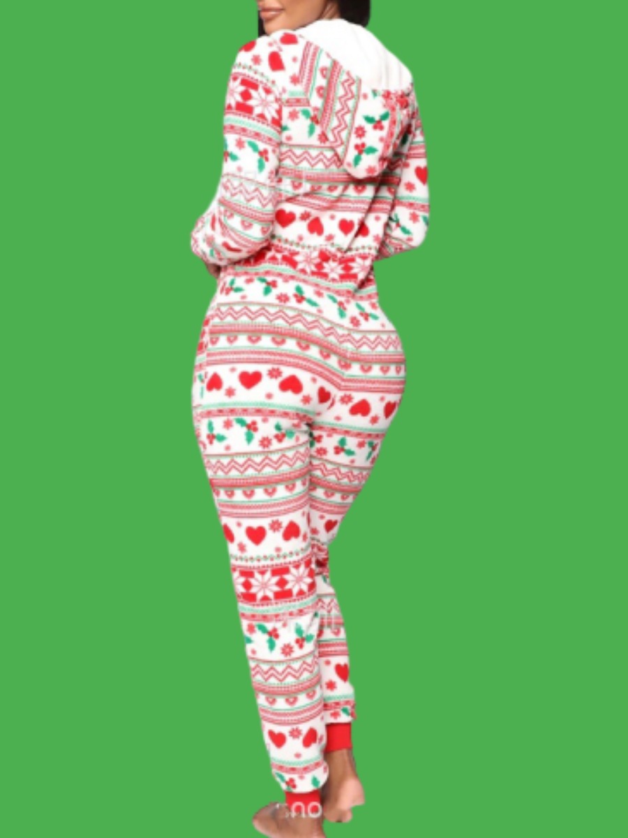 red loungewear