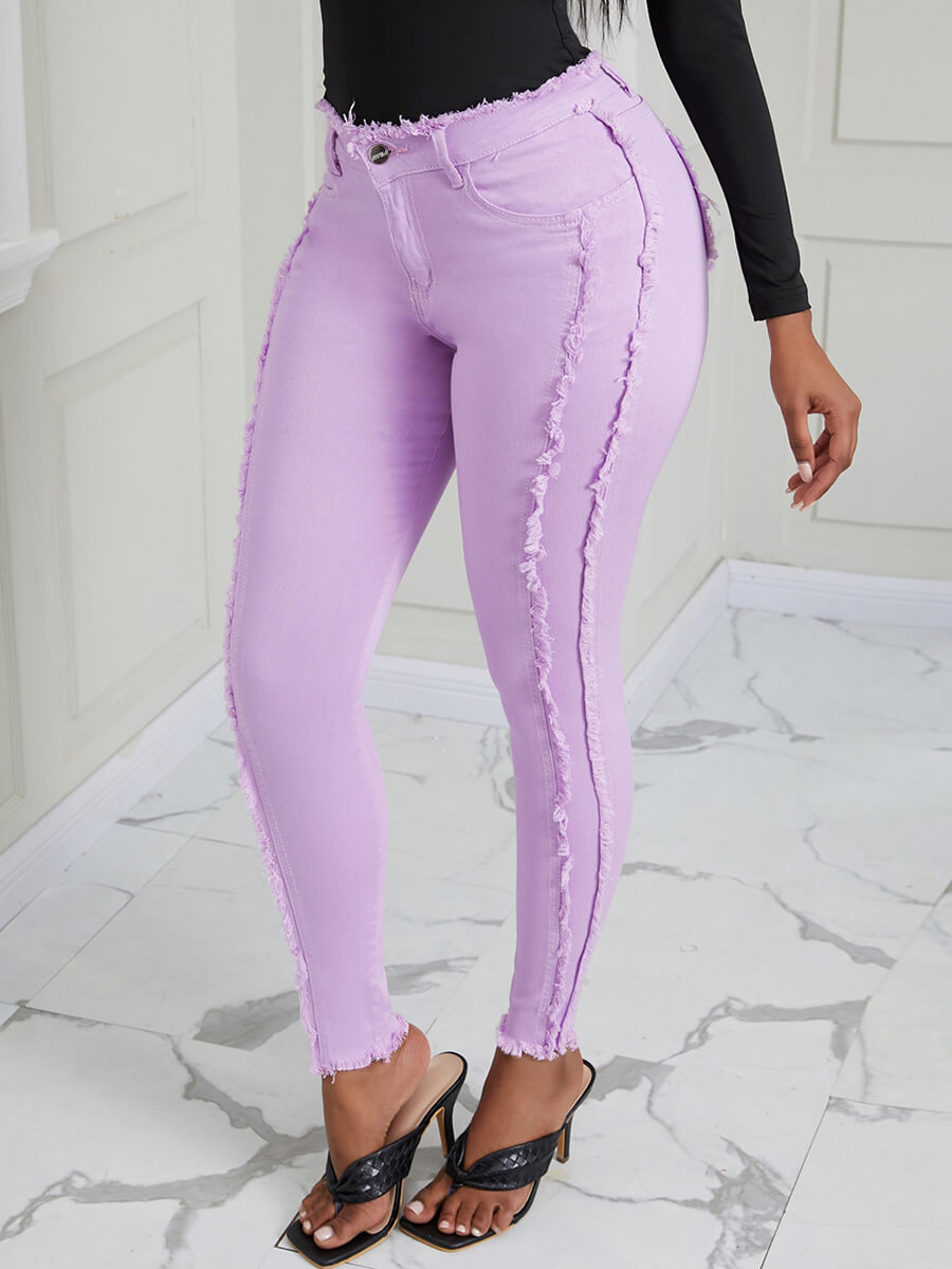 light purple pants